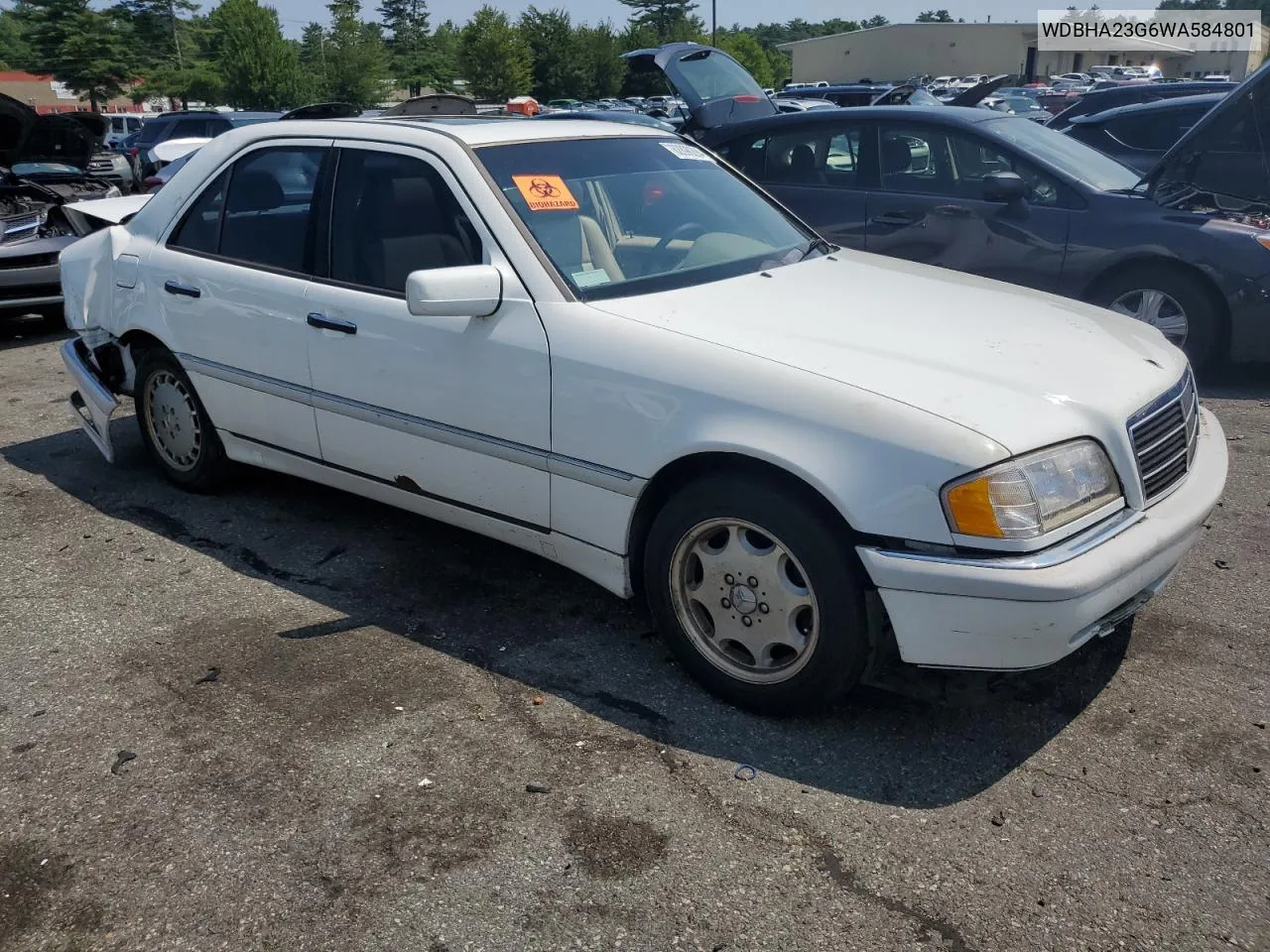 1998 Mercedes-Benz C 230 VIN: WDBHA23G6WA584801 Lot: 62890284