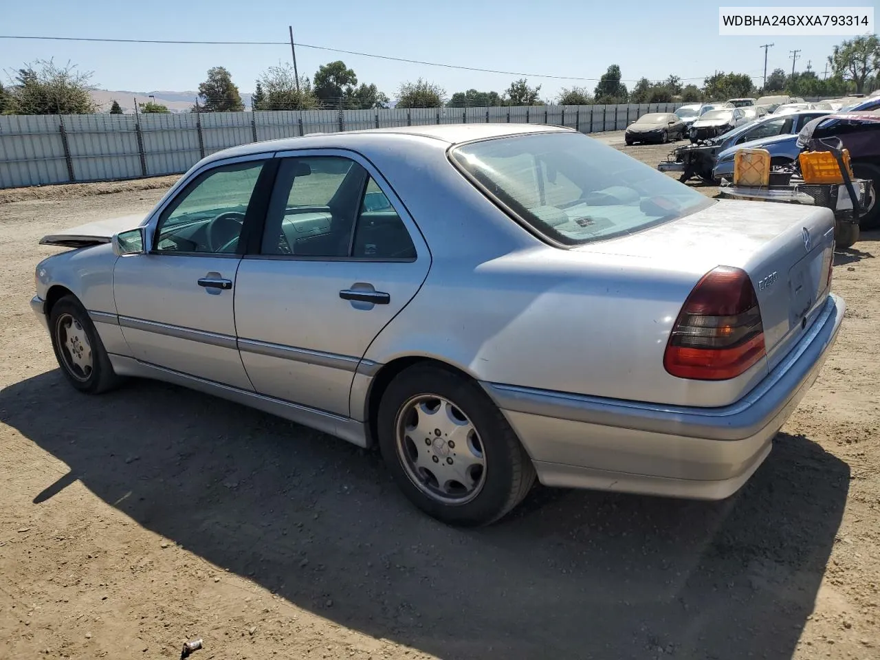 1999 Mercedes-Benz C 230 VIN: WDBHA24GXXA793314 Lot: 69725074