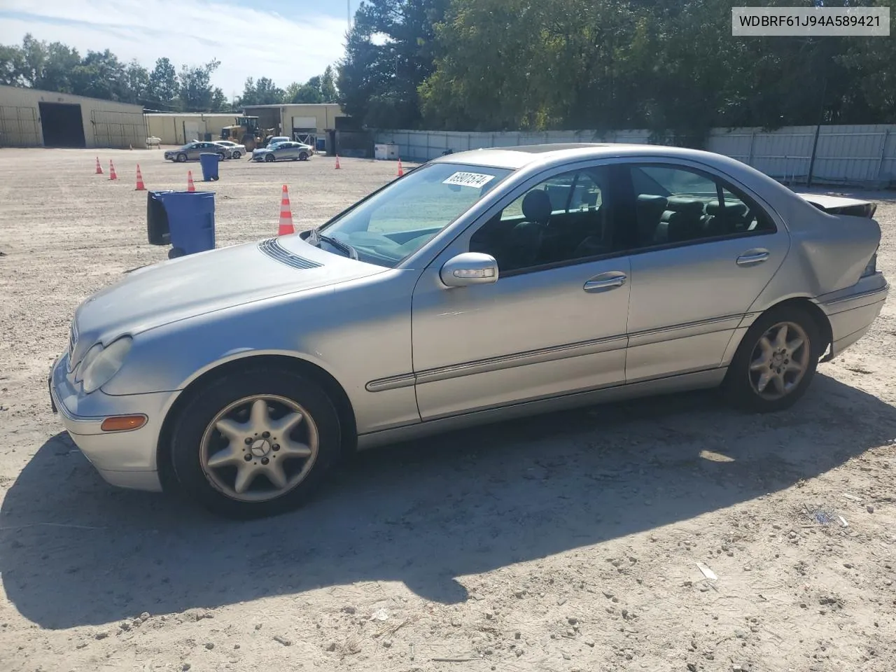 WDBRF61J94A589421 2004 Mercedes-Benz C 240