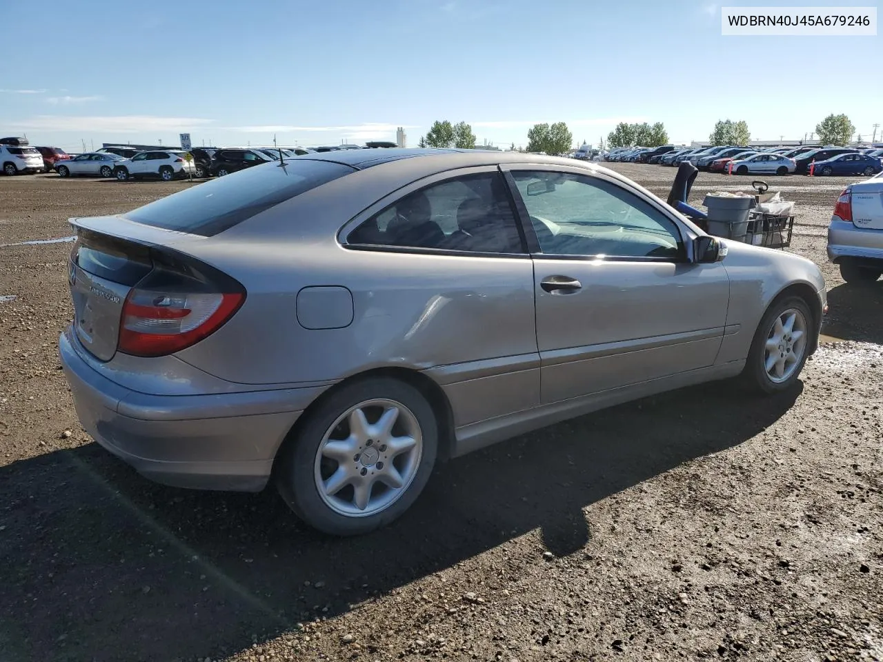 2005 Mercedes-Benz C 230K Sport Coupe VIN: WDBRN40J45A679246 Lot: 69610434