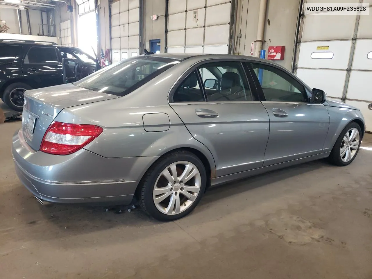 WDDGF81X09F235828 2009 Mercedes-Benz C 300 4Matic