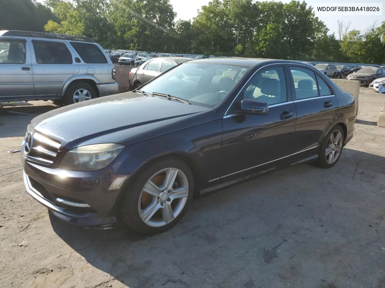 WDDGF5EB3BA418026 2011 Mercedes-Benz C 300