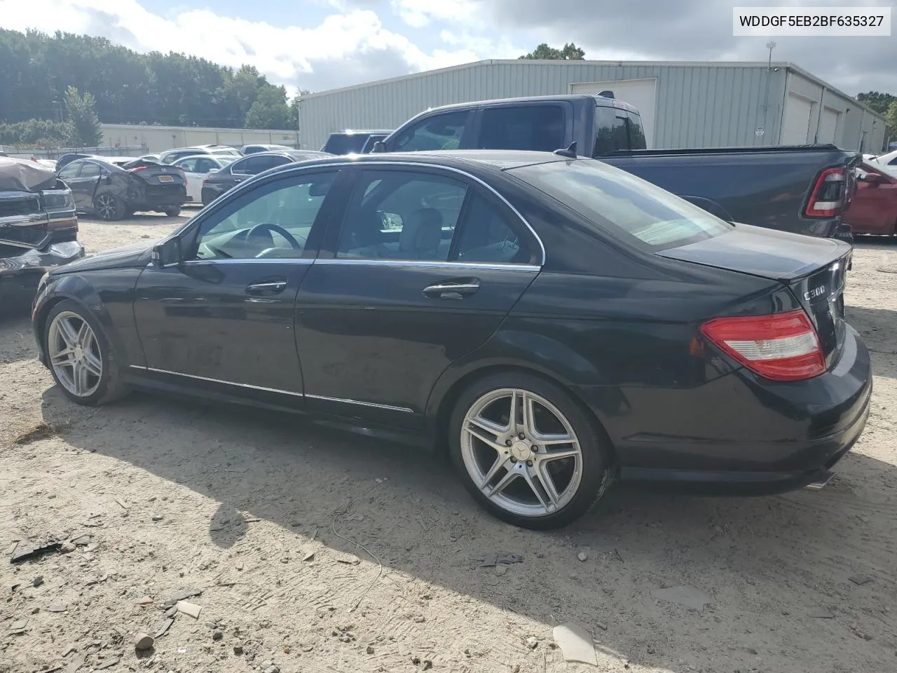 2011 Mercedes-Benz C 300 VIN: WDDGF5EB2BF635327 Lot: 70220344