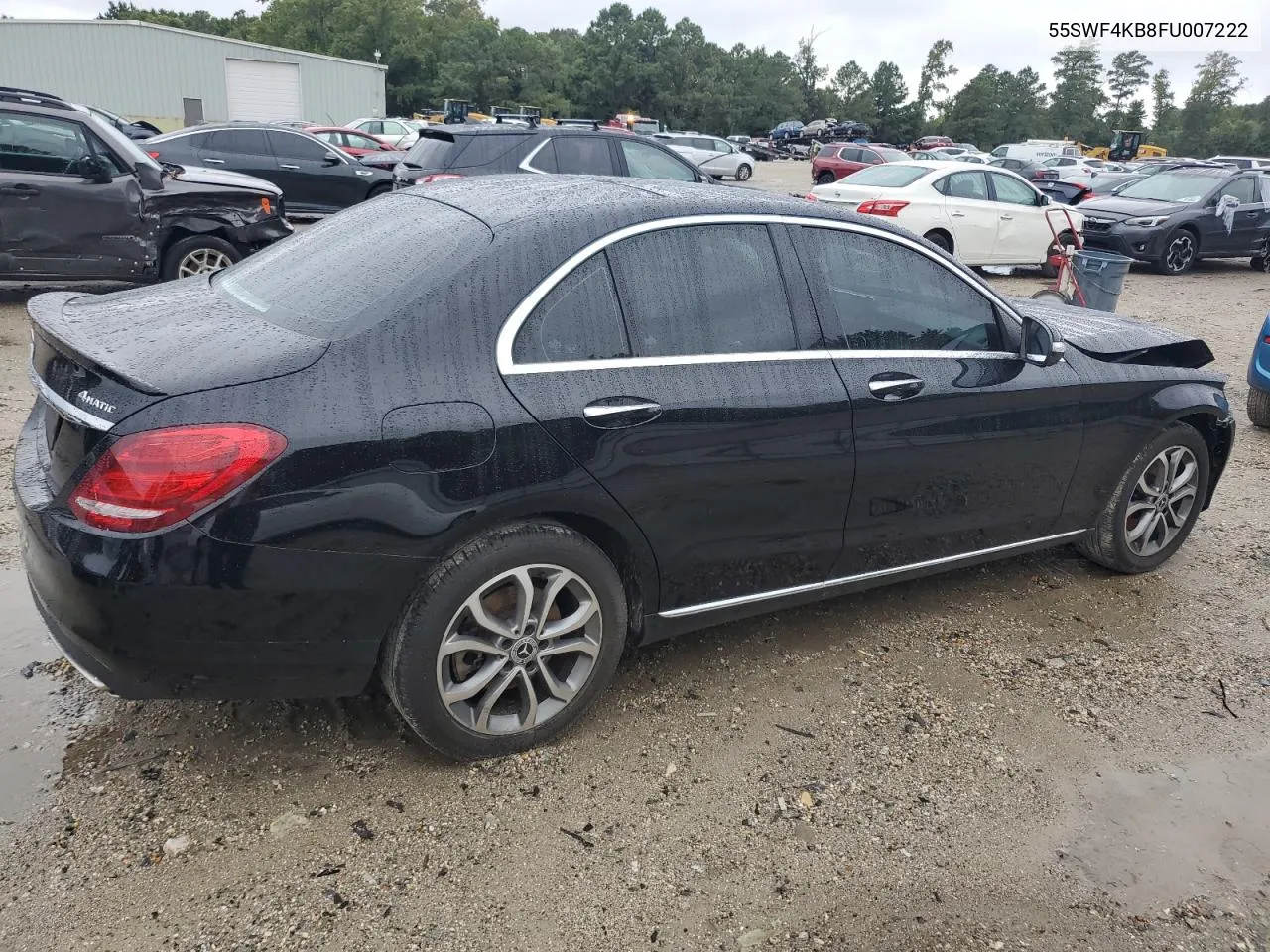 55SWF4KB8FU007222 2015 Mercedes-Benz C 300 4Matic