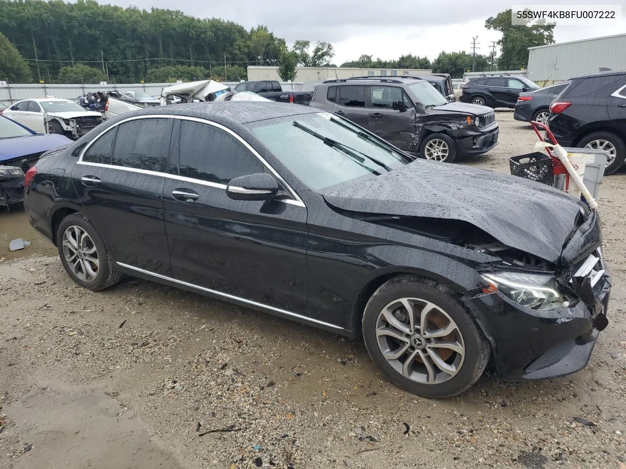 55SWF4KB8FU007222 2015 Mercedes-Benz C 300 4Matic