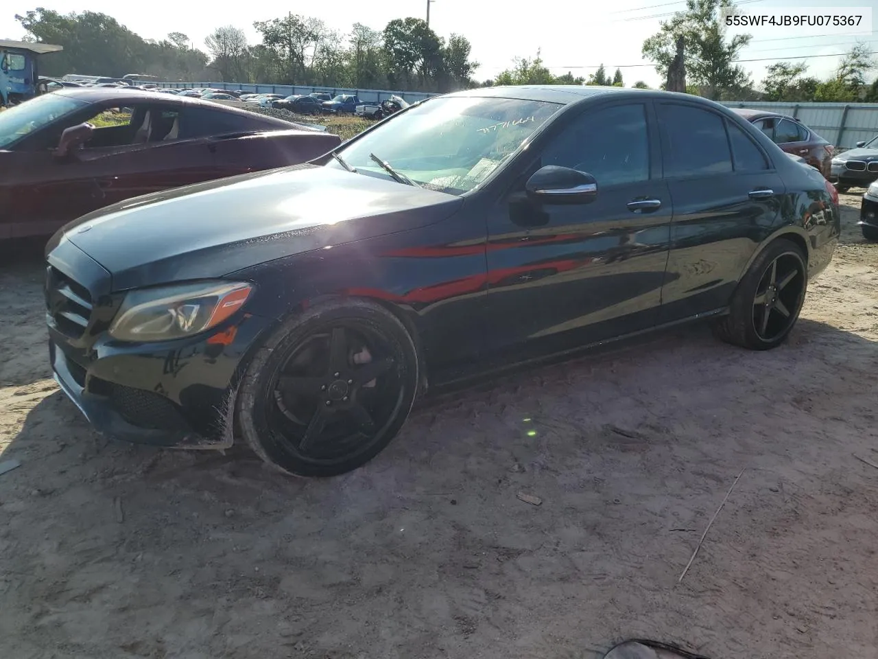 55SWF4JB9FU075367 2015 Mercedes-Benz C 300