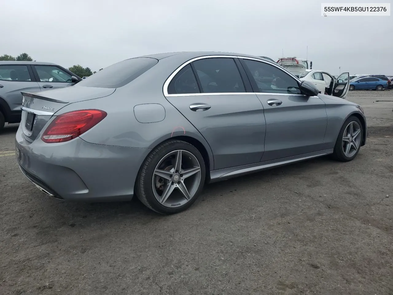 55SWF4KB5GU122376 2016 Mercedes-Benz C 300 4Matic