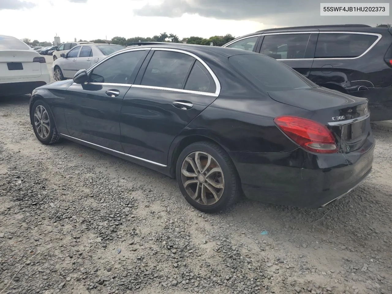 55SWF4JB1HU202373 2017 Mercedes-Benz C 300