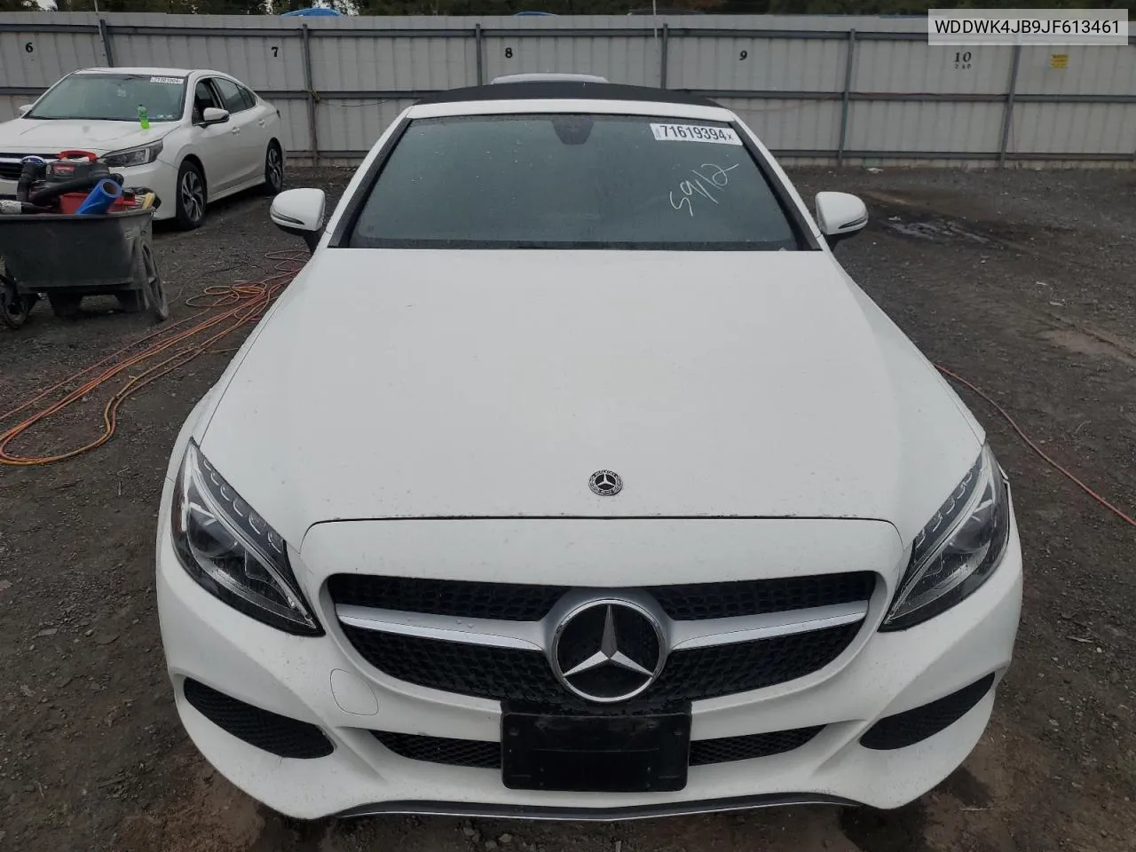 2018 Mercedes-Benz C 300 VIN: WDDWK4JB9JF613461 Lot: 71619394