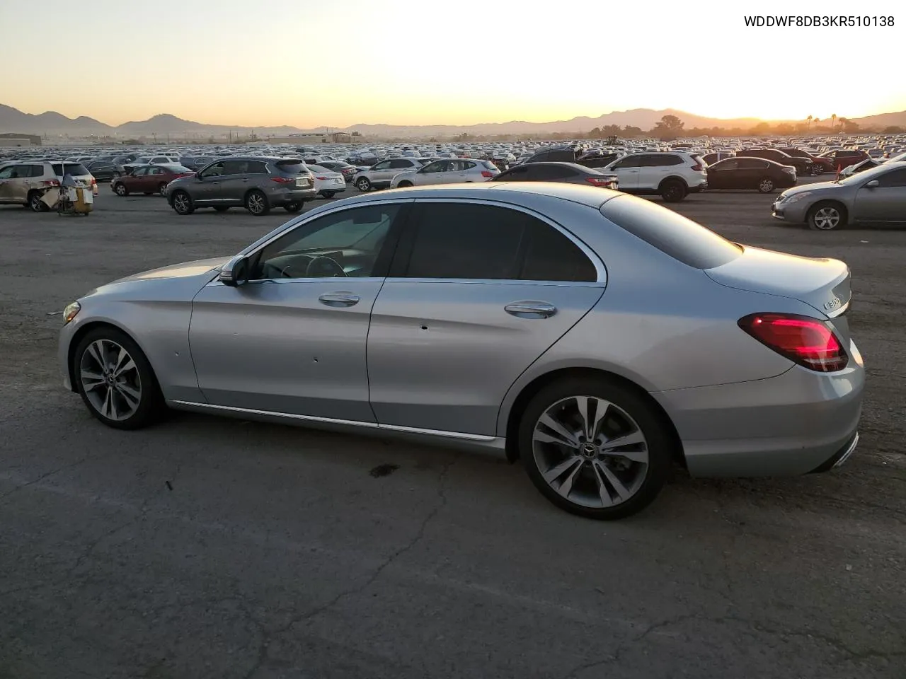 WDDWF8DB3KR510138 2019 Mercedes-Benz C 300