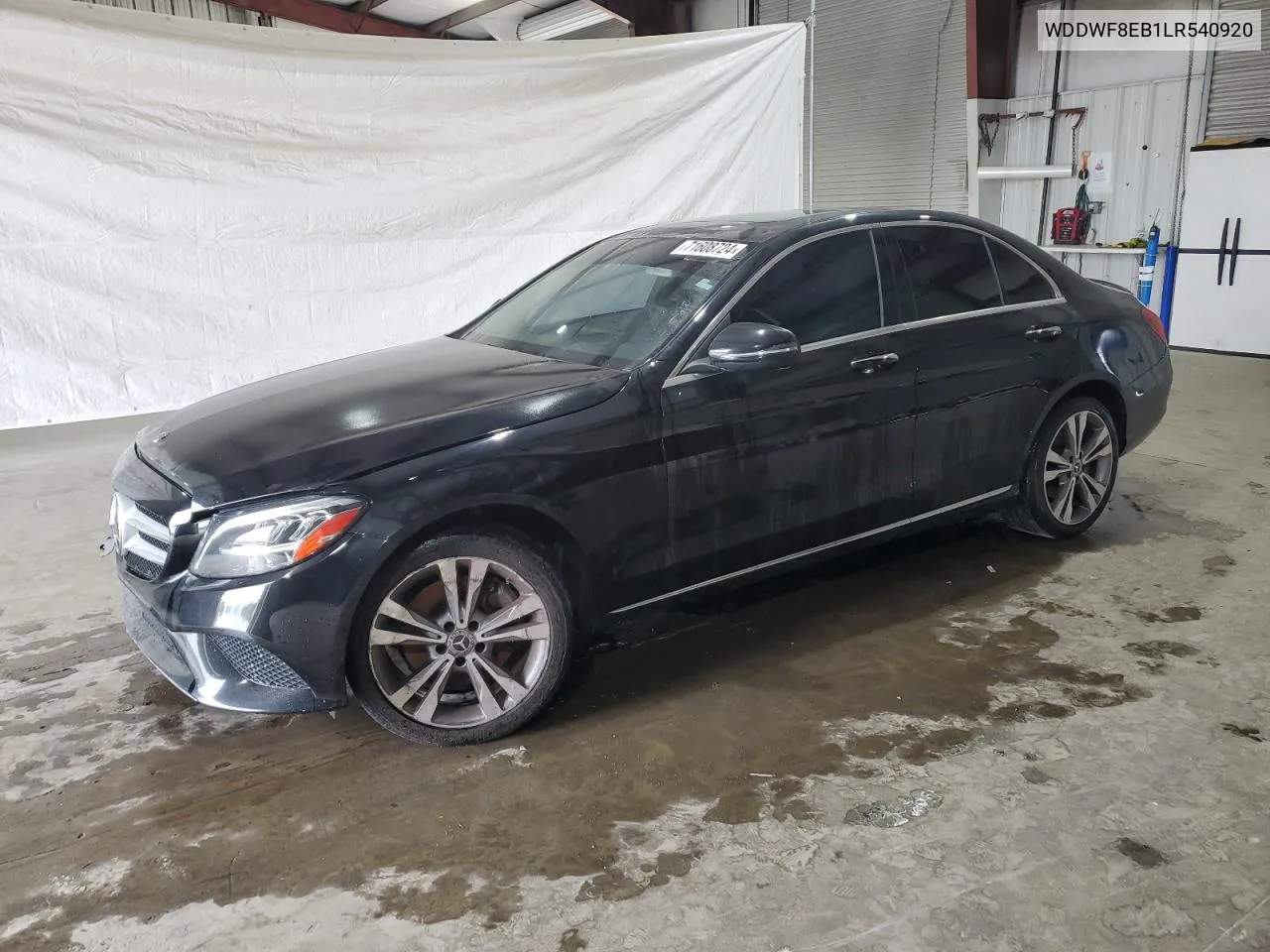 2020 Mercedes-Benz C 300 4Matic VIN: WDDWF8EB1LR540920 Lot: 71608724