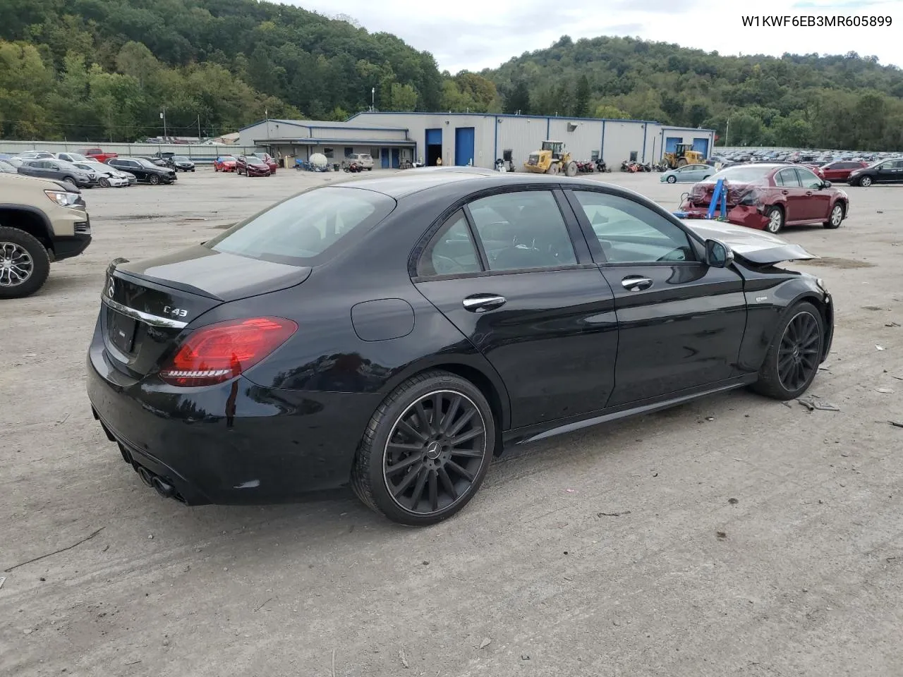 2021 Mercedes-Benz C 43 Amg VIN: W1KWF6EB3MR605899 Lot: 71687604