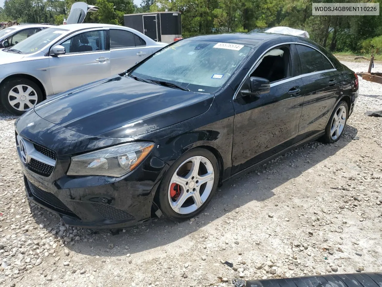 2014 Mercedes-Benz Cla 250 4Matic VIN: WDDSJ4GB9EN110226 Lot: 65576514