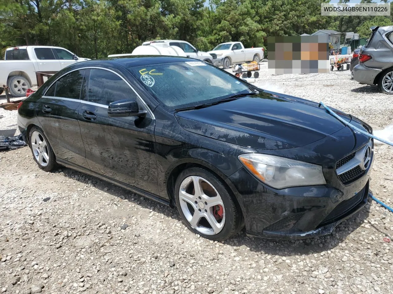 2014 Mercedes-Benz Cla 250 4Matic VIN: WDDSJ4GB9EN110226 Lot: 65576514