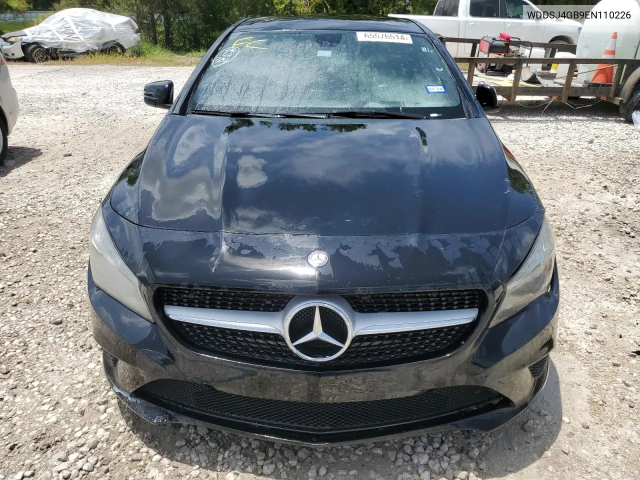 2014 Mercedes-Benz Cla 250 4Matic VIN: WDDSJ4GB9EN110226 Lot: 65576514