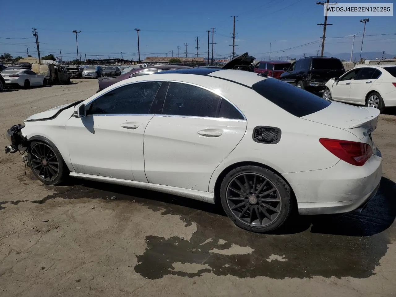 2014 Mercedes-Benz Cla 250 VIN: WDDSJ4EB2EN126285 Lot: 69730064