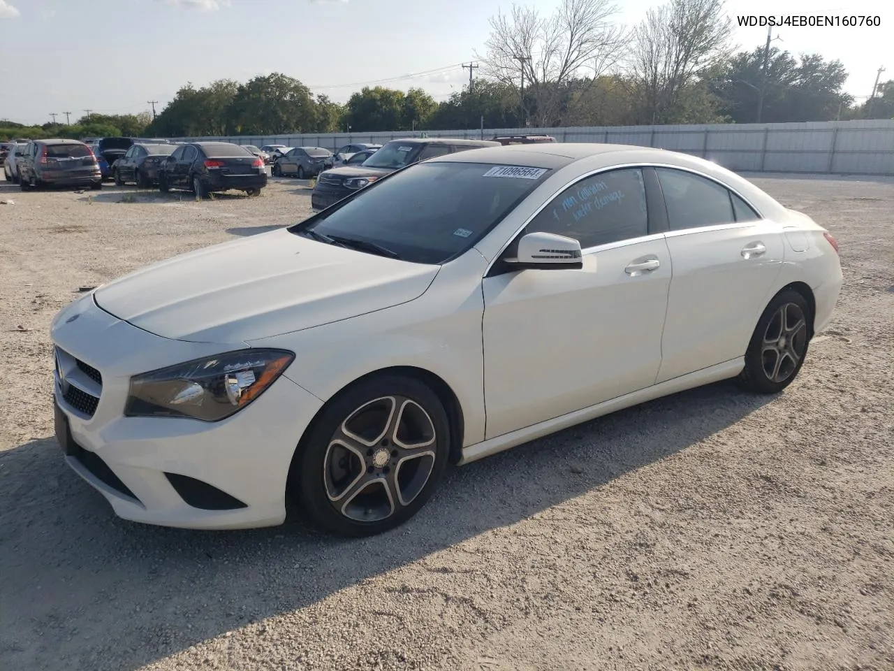 WDDSJ4EB0EN160760 2014 Mercedes-Benz Cla 250