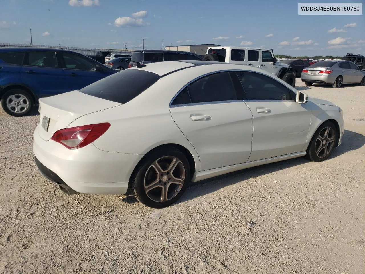 2014 Mercedes-Benz Cla 250 VIN: WDDSJ4EB0EN160760 Lot: 71096564