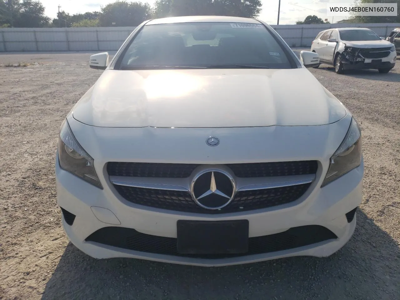 2014 Mercedes-Benz Cla 250 VIN: WDDSJ4EB0EN160760 Lot: 71096564