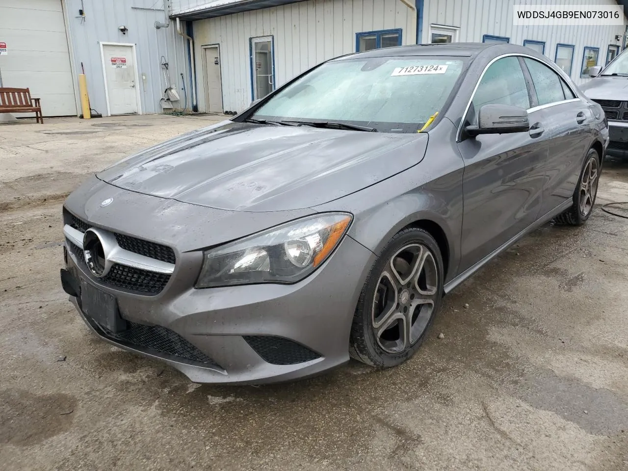 2014 Mercedes-Benz Cla 250 4Matic VIN: WDDSJ4GB9EN073016 Lot: 71273124