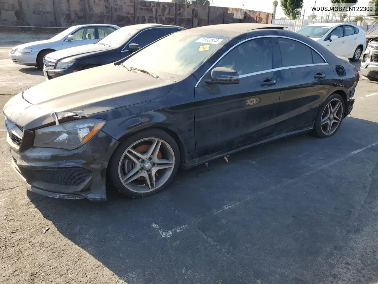 2014 Mercedes-Benz Cla 250 4Matic VIN: WDDSJ4GB7EN122309 Lot: 71633874