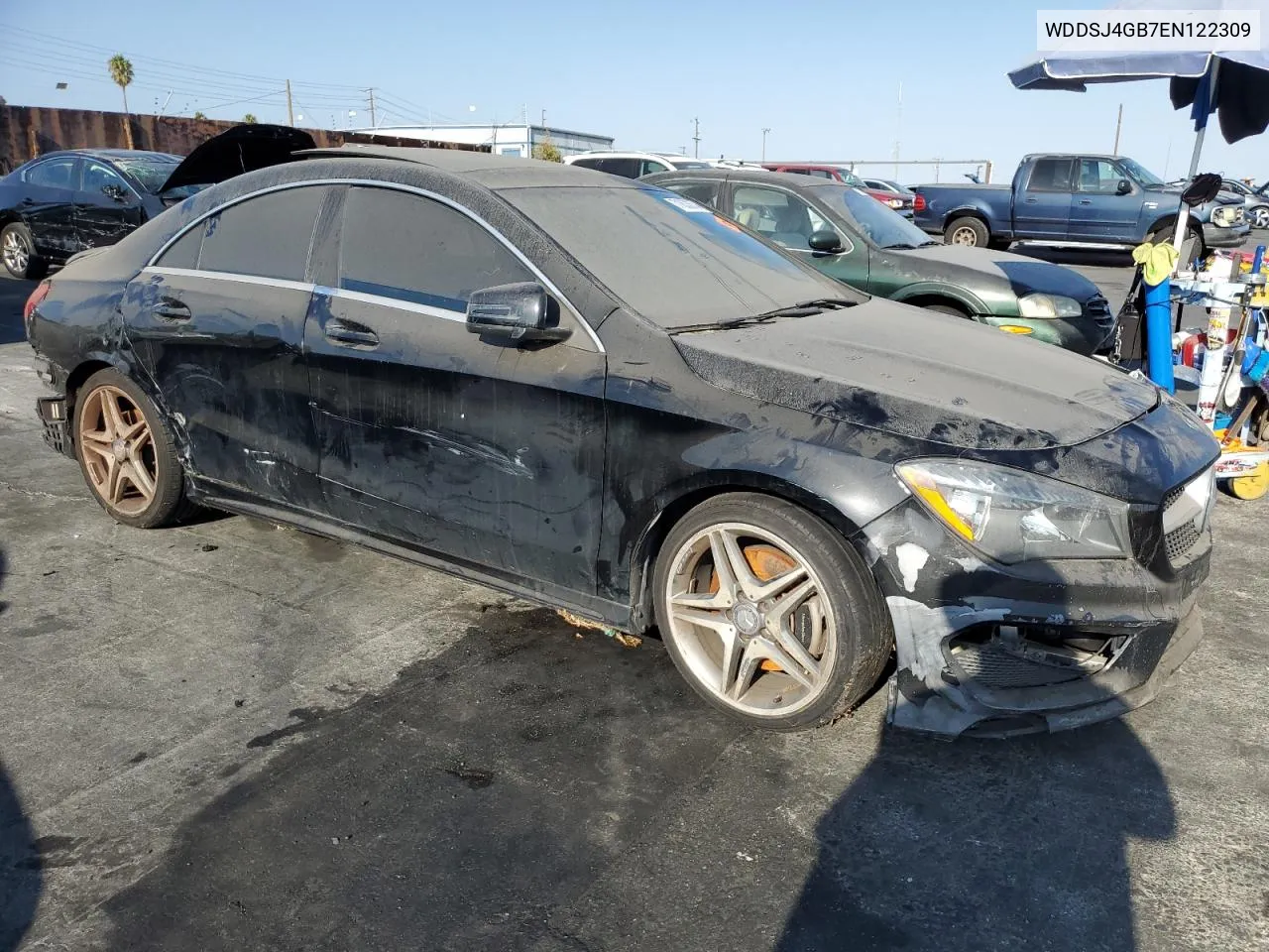 2014 Mercedes-Benz Cla 250 4Matic VIN: WDDSJ4GB7EN122309 Lot: 71633874