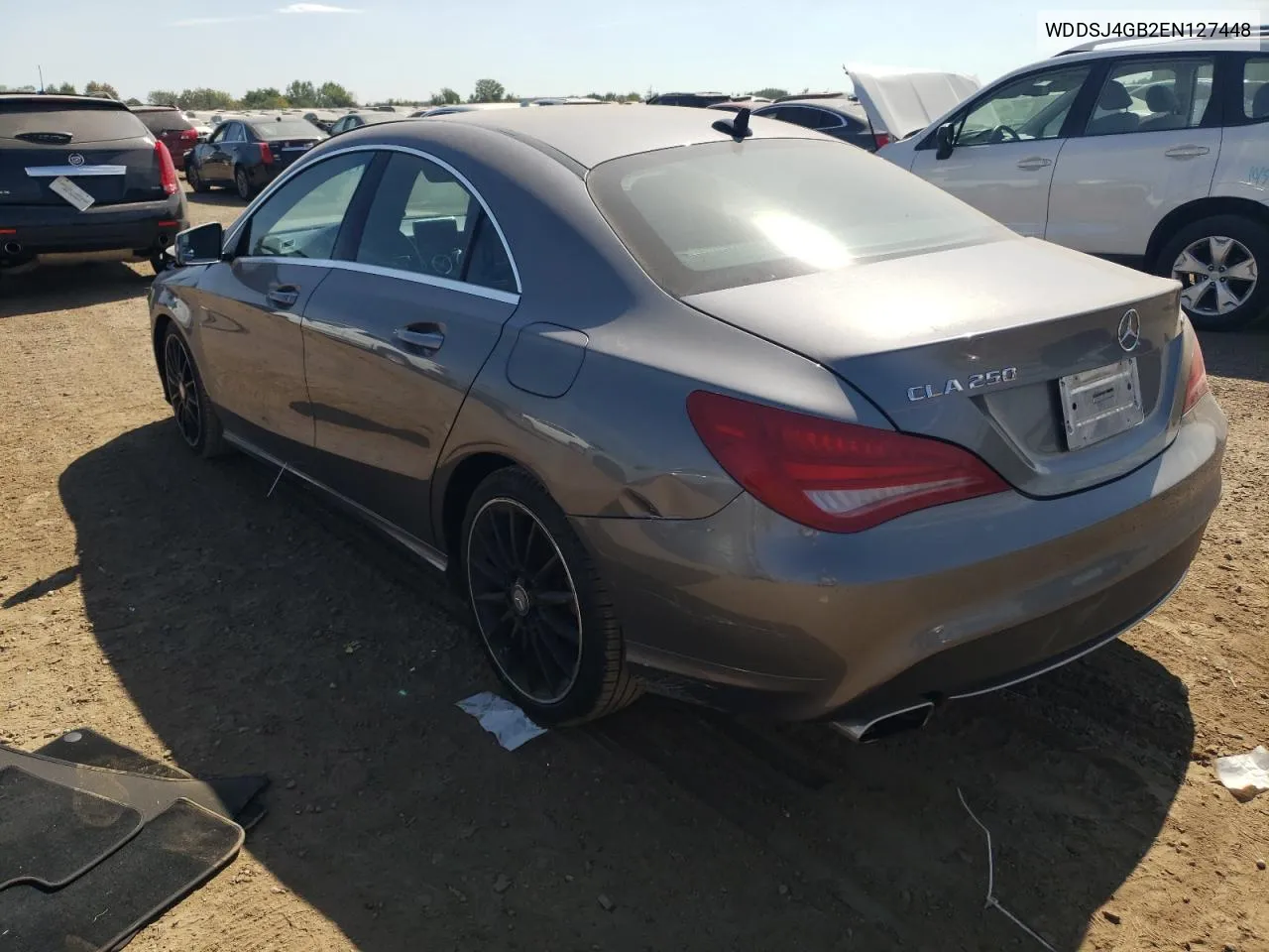 WDDSJ4GB2EN127448 2014 Mercedes-Benz Cla 250 4Matic