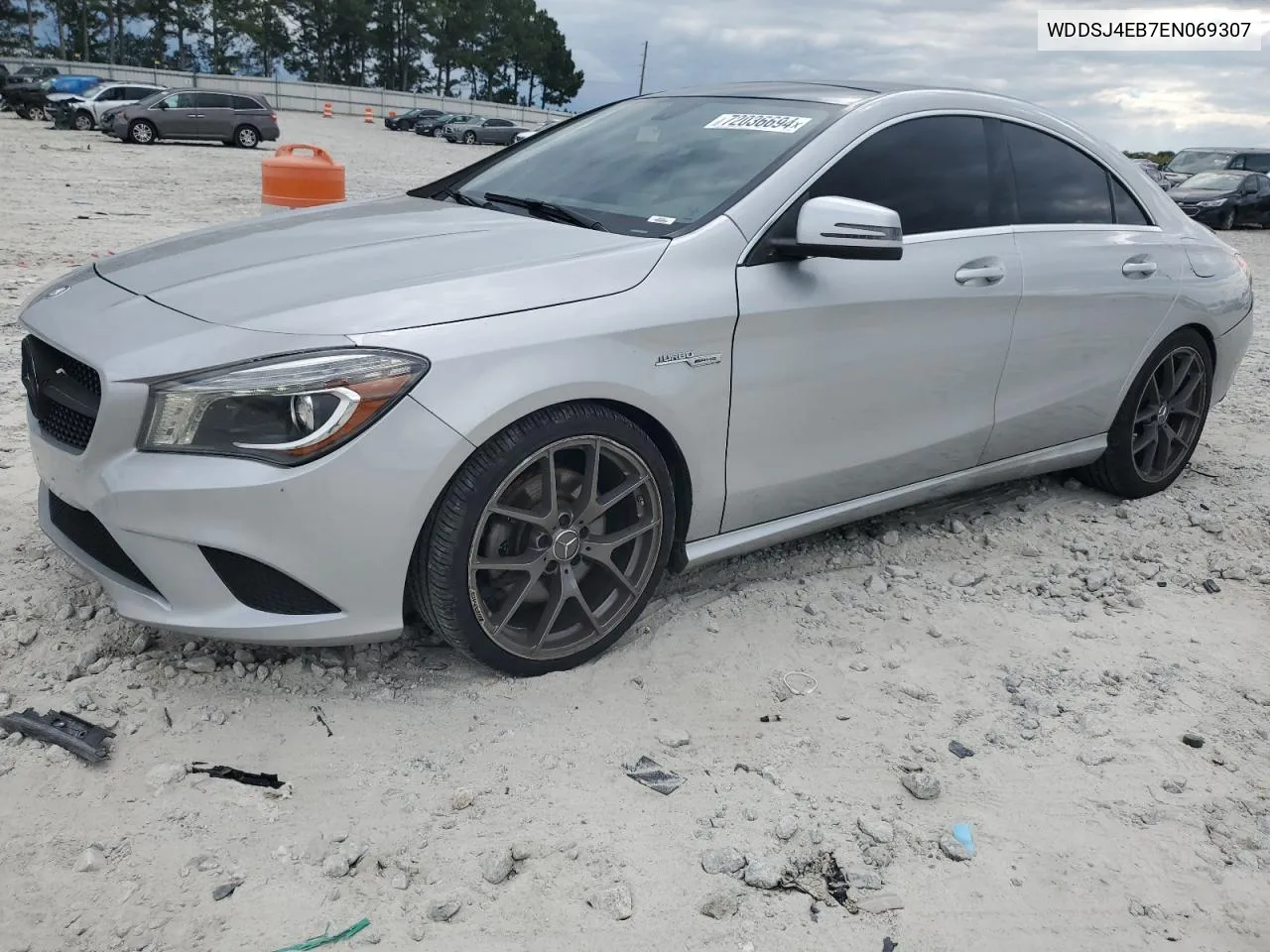 2014 Mercedes-Benz Cla 250 VIN: WDDSJ4EB7EN069307 Lot: 72036694