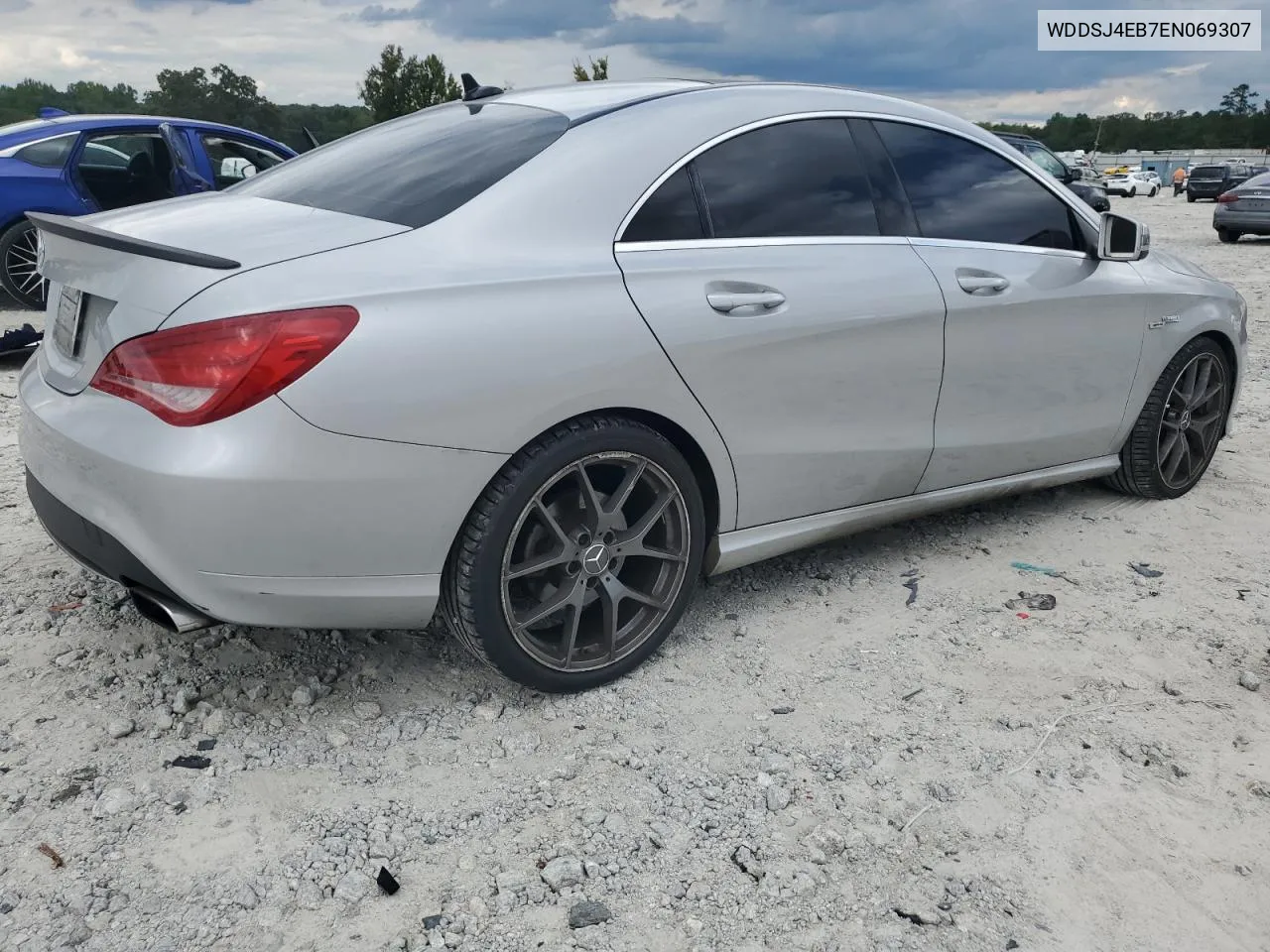 WDDSJ4EB7EN069307 2014 Mercedes-Benz Cla 250