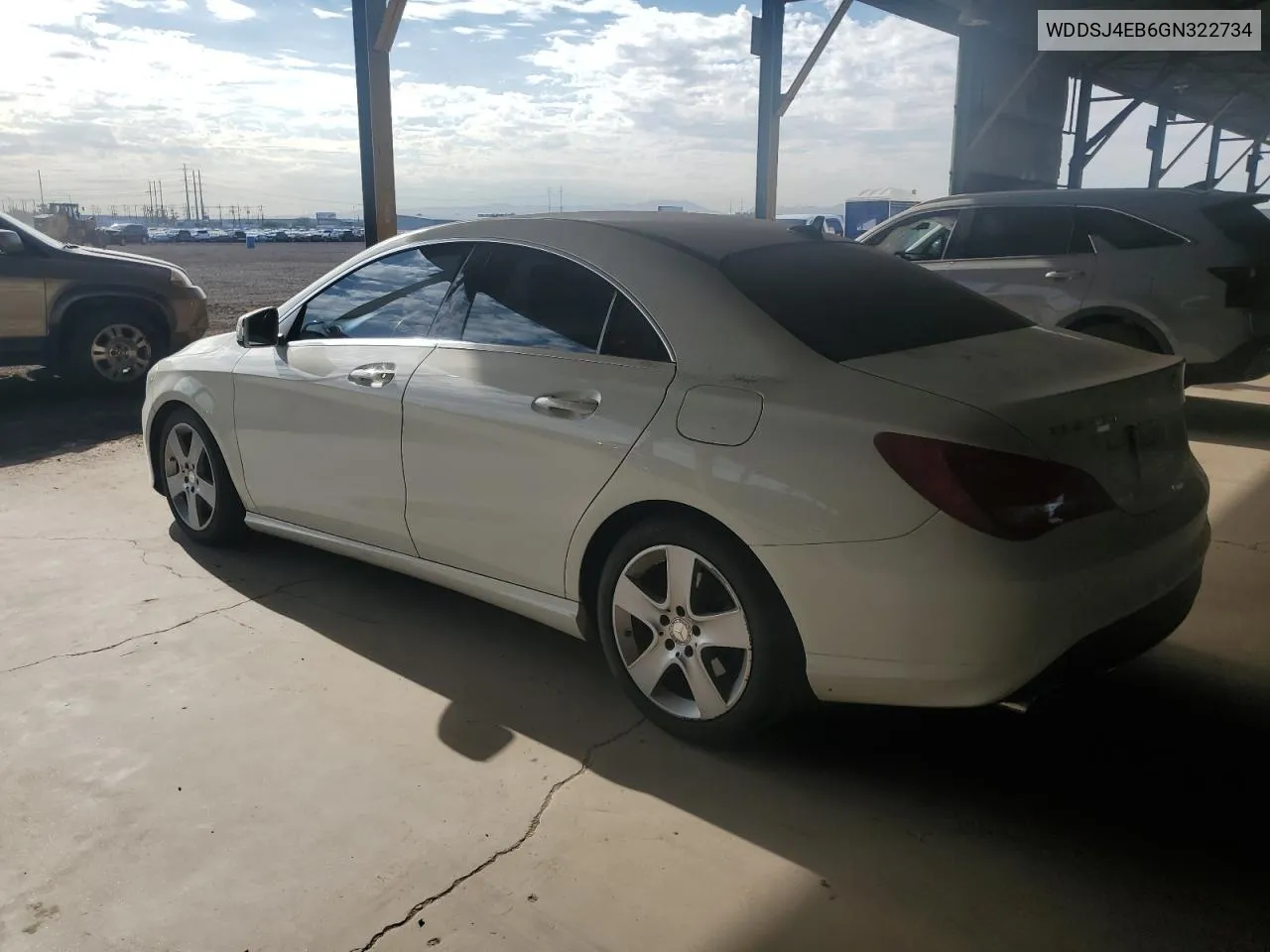 WDDSJ4EB6GN322734 2016 Mercedes-Benz Cla 250