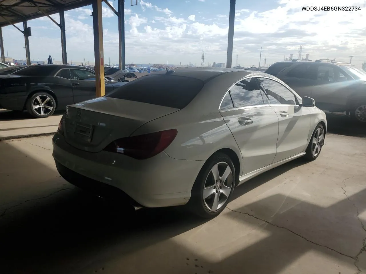 WDDSJ4EB6GN322734 2016 Mercedes-Benz Cla 250