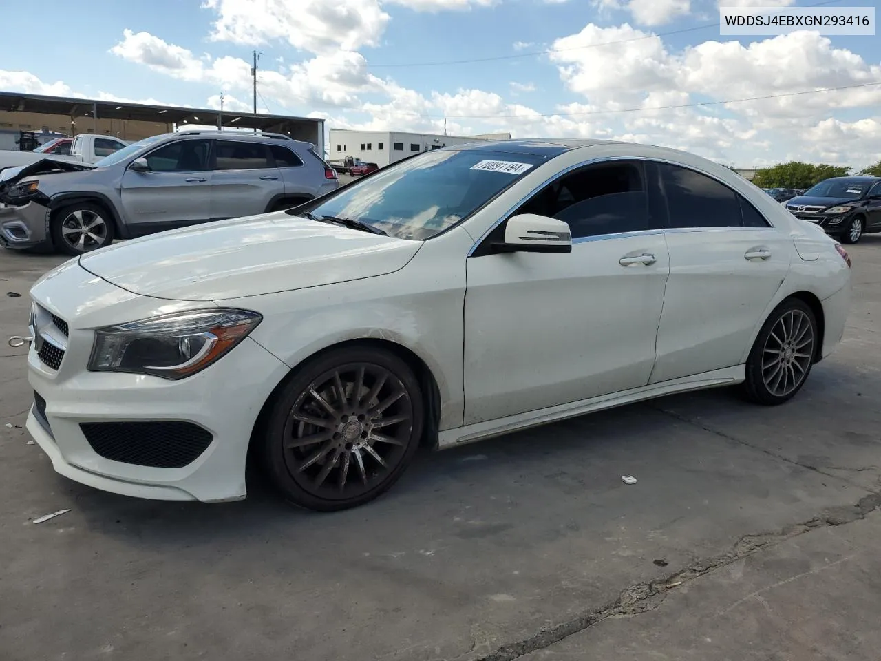 WDDSJ4EBXGN293416 2016 Mercedes-Benz Cla 250