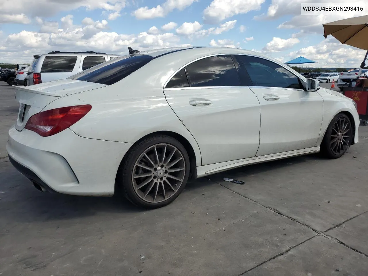 2016 Mercedes-Benz Cla 250 VIN: WDDSJ4EBXGN293416 Lot: 70891194