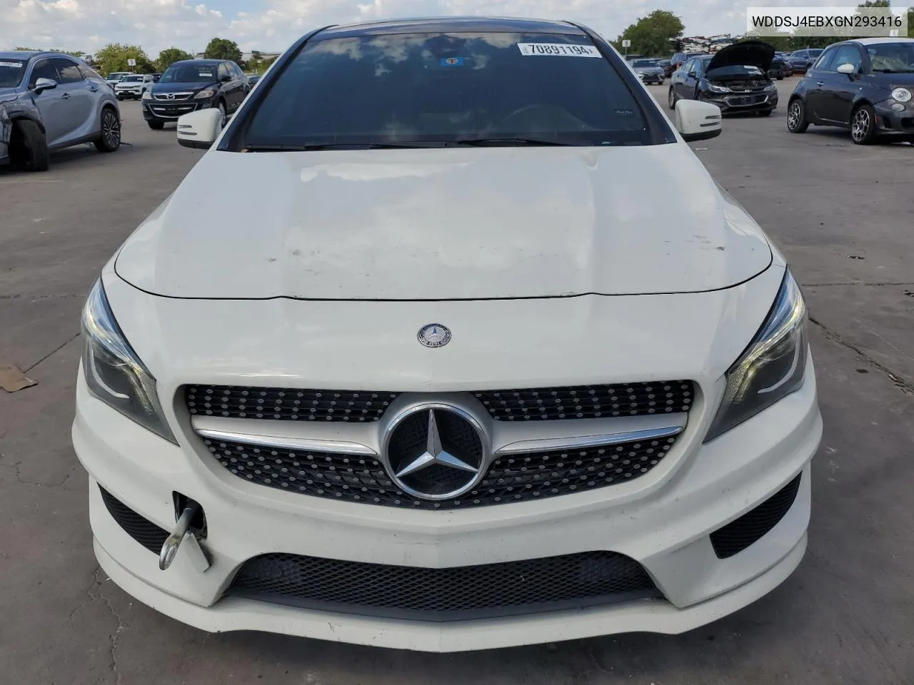 WDDSJ4EBXGN293416 2016 Mercedes-Benz Cla 250