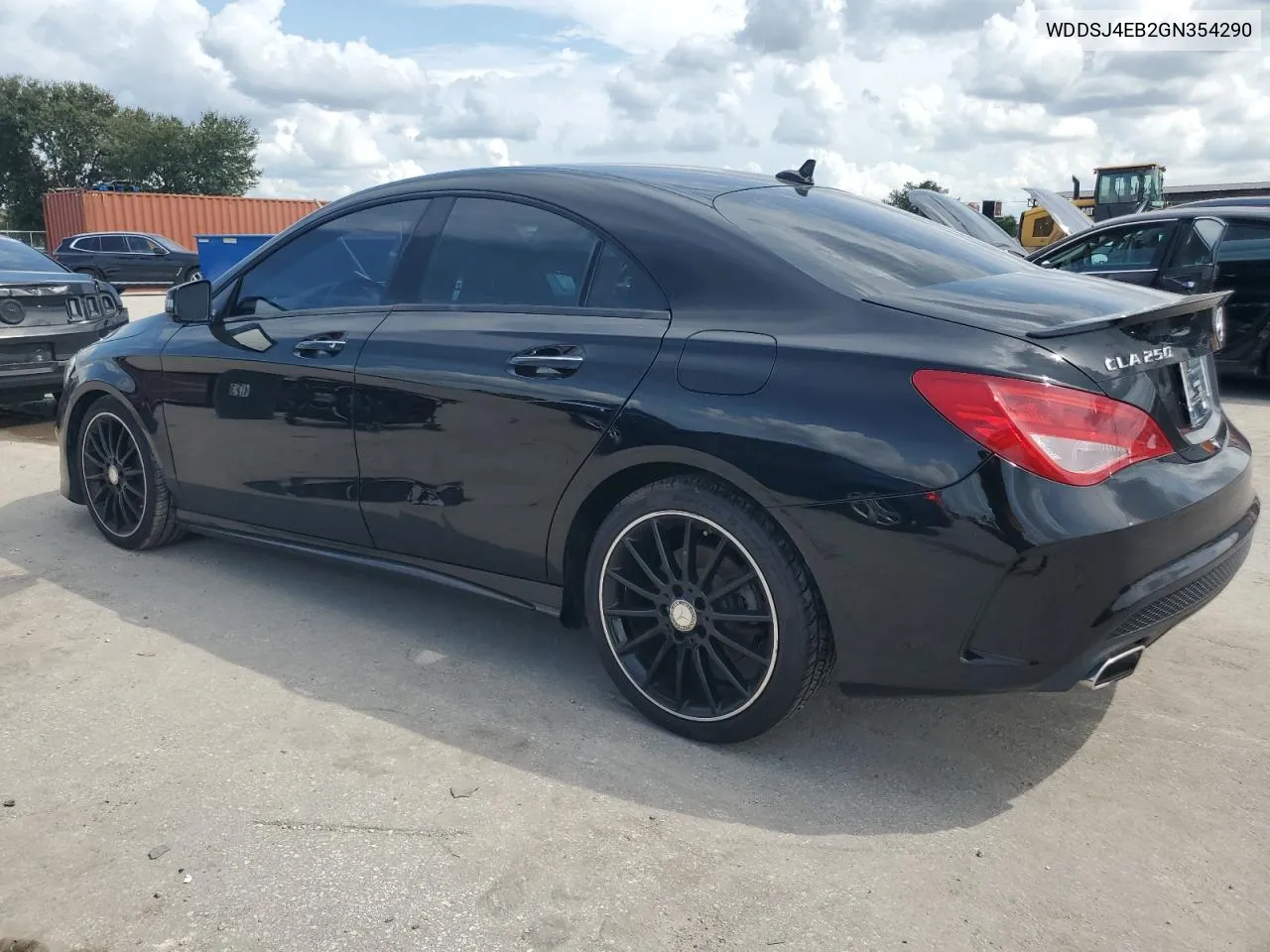 WDDSJ4EB2GN354290 2016 Mercedes-Benz Cla 250