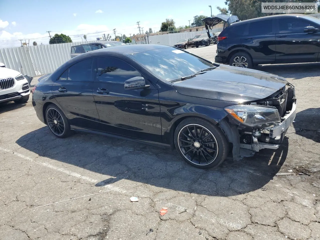 WDDSJ4EB6GN368208 2016 Mercedes-Benz Cla 250