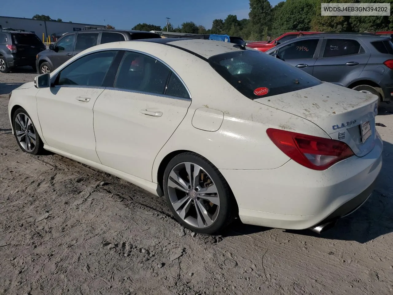 WDDSJ4EB3GN394202 2016 Mercedes-Benz Cla 250