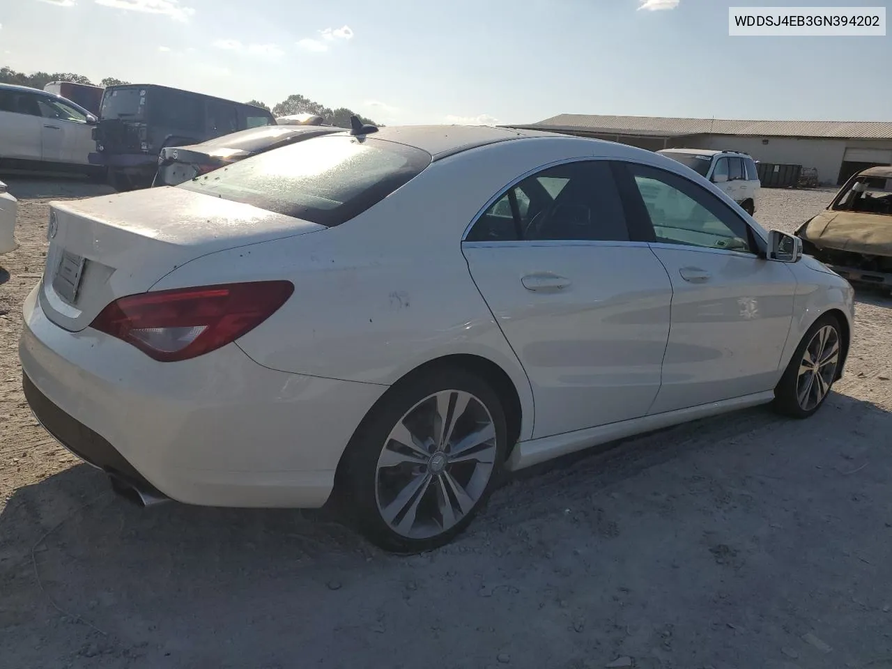 WDDSJ4EB3GN394202 2016 Mercedes-Benz Cla 250