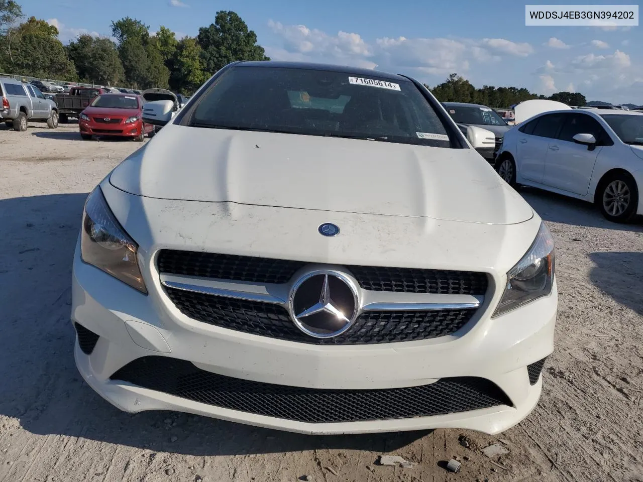 WDDSJ4EB3GN394202 2016 Mercedes-Benz Cla 250