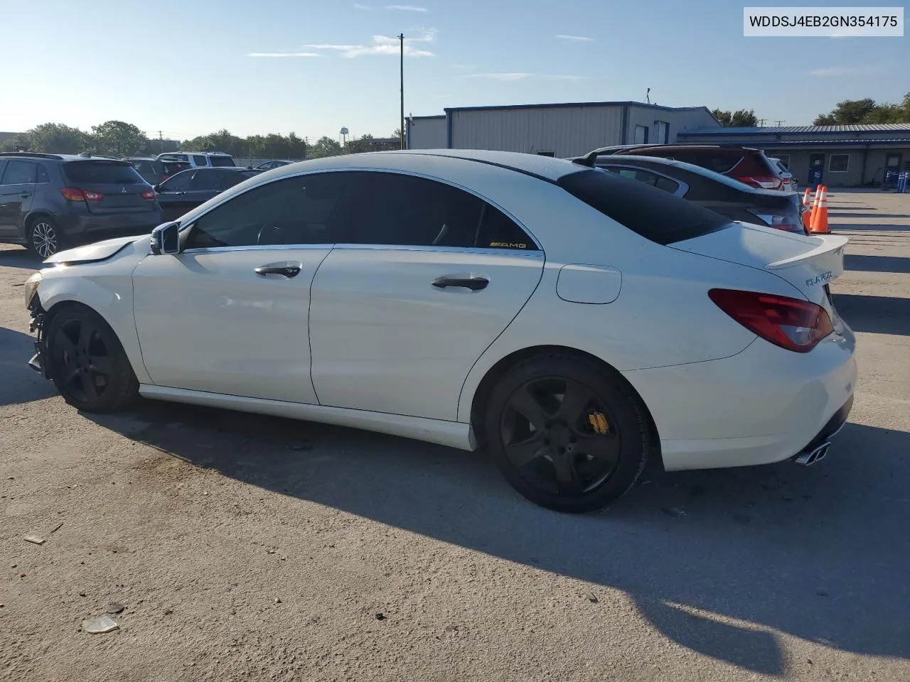 WDDSJ4EB2GN354175 2016 Mercedes-Benz Cla 250