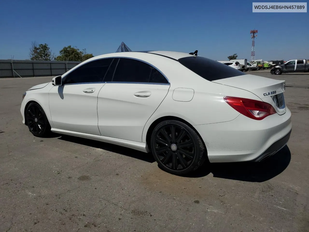 2017 Mercedes-Benz Cla 250 VIN: WDDSJ4EB6HN457889 Lot: 71321404