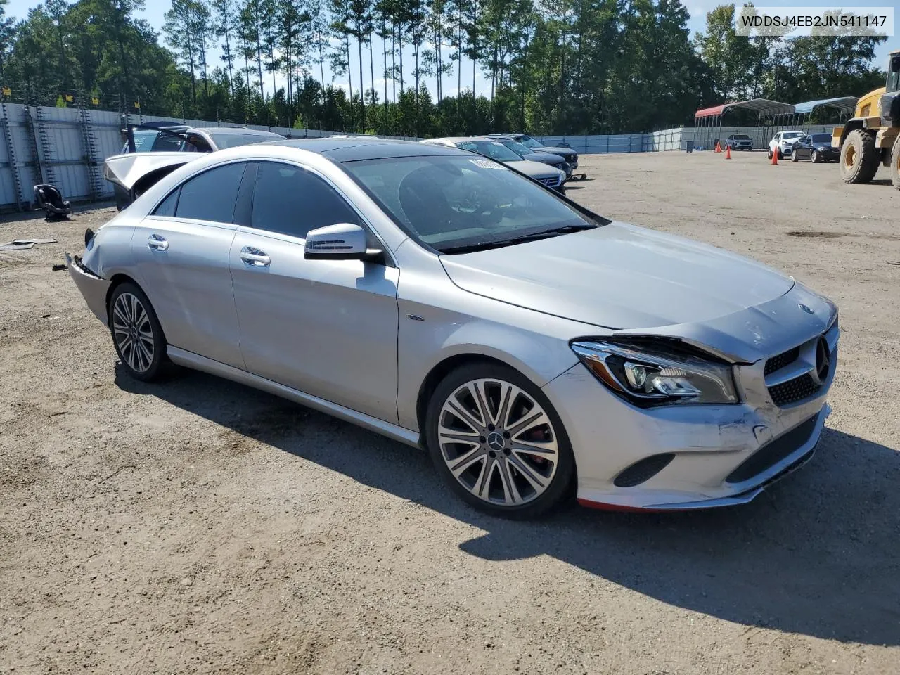 WDDSJ4EB2JN541147 2018 Mercedes-Benz Cla 250