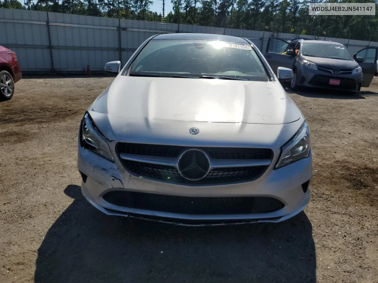 WDDSJ4EB2JN541147 2018 Mercedes-Benz Cla 250