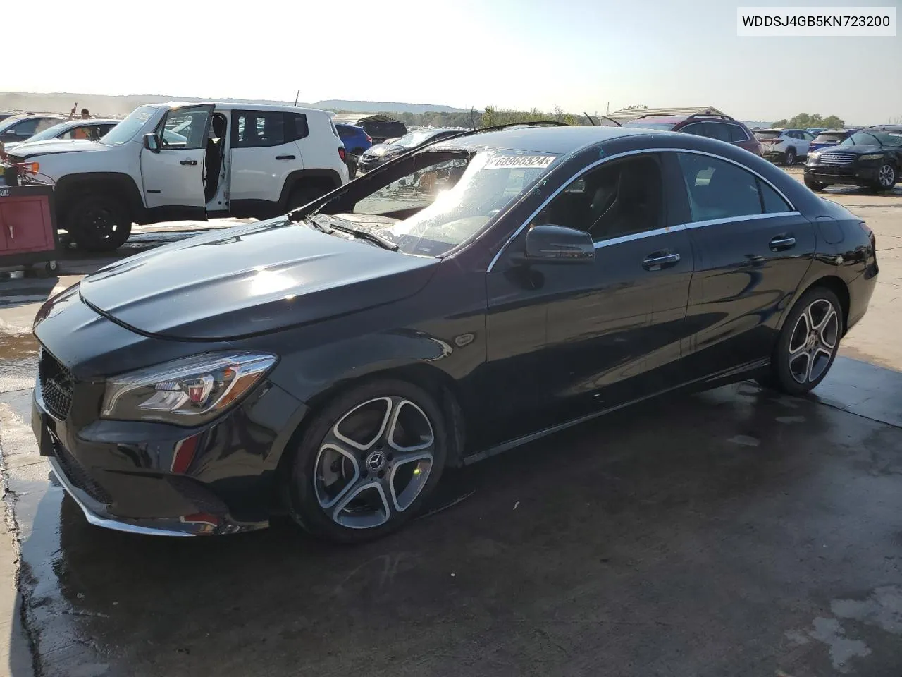 WDDSJ4GB5KN723200 2019 Mercedes-Benz Cla 250 4Matic