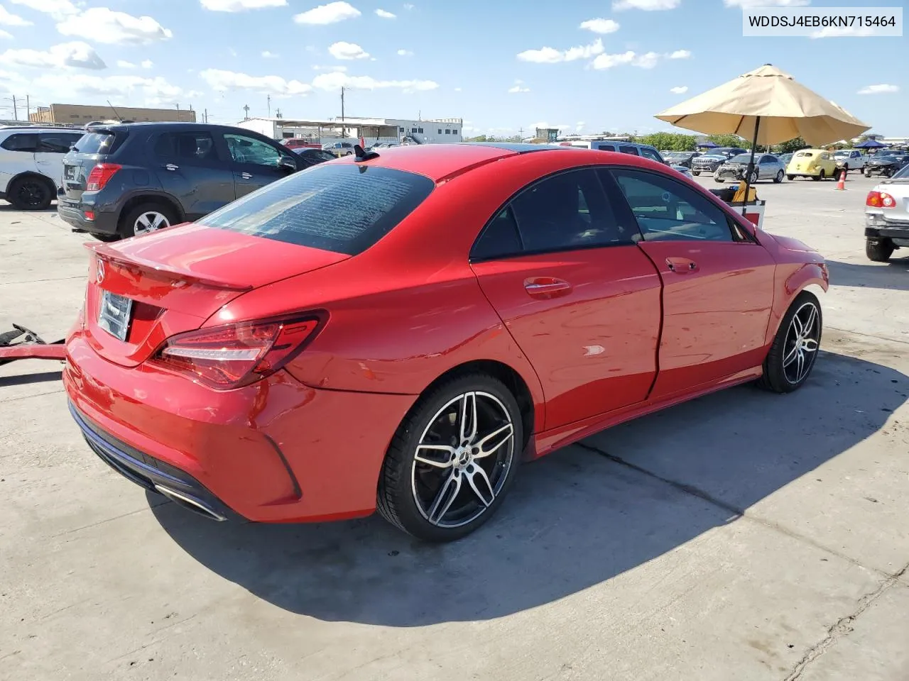 2019 Mercedes-Benz Cla 250 VIN: WDDSJ4EB6KN715464 Lot: 70967064