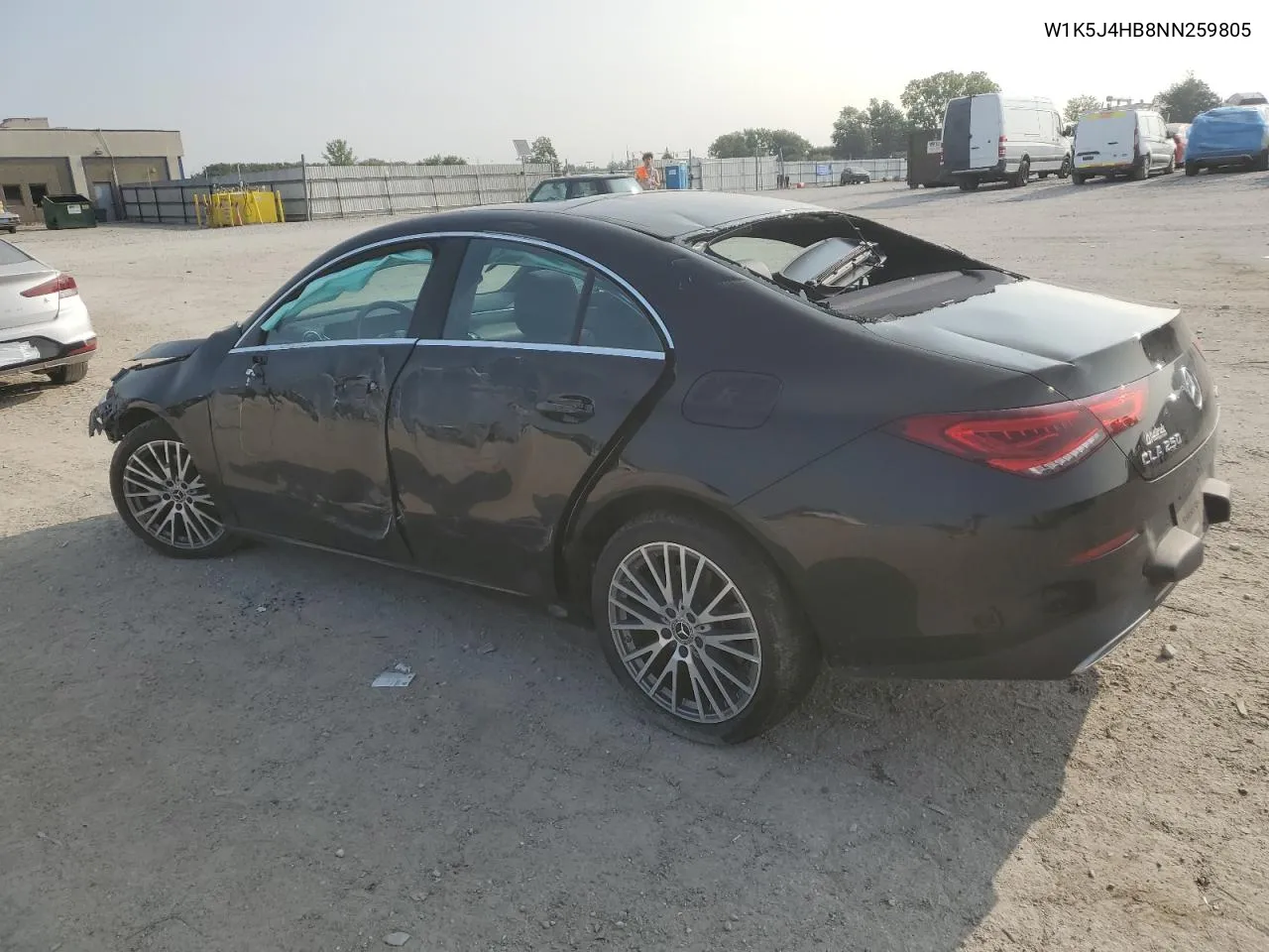 W1K5J4HB8NN259805 2022 Mercedes-Benz Cla 250 4Matic