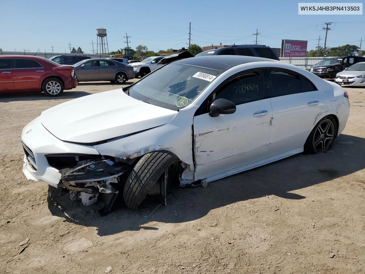 2023 Mercedes-Benz Cla 250 4Matic VIN: W1K5J4HB3PN413503 Lot: 70090814