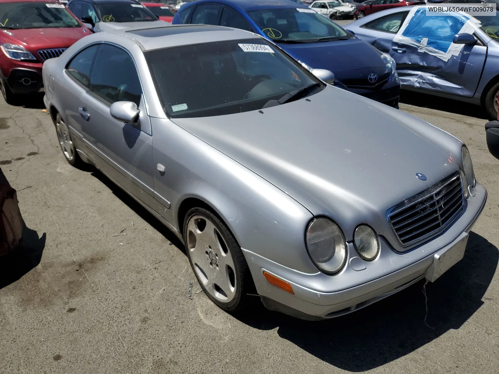 WDBLJ65G4WF009078 1998 Mercedes-Benz Clk 320