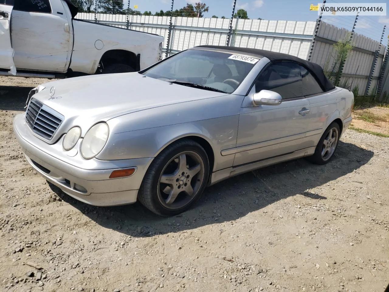 2000 Mercedes-Benz Clk 320 VIN: WDBLK65G9YT044166 Lot: 68793874