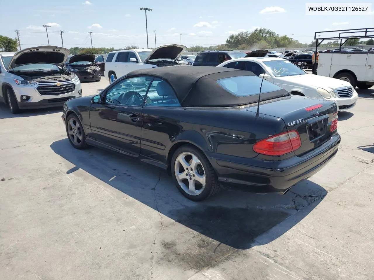 WDBLK70G32T126527 2002 Mercedes-Benz Clk 430